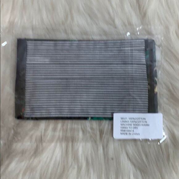 Johnny Was Cotton Sateen Black Print Face … - Picture 4 of 6